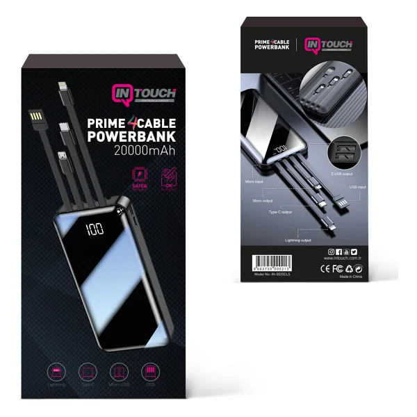 Intouch Prime 20000 mAh Powerbank - Görsel 7
