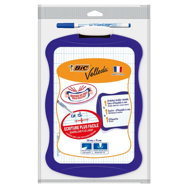 Bic Velleda Mini Beyaz Tahta + Kalem + Silgi - Yeşil - Görsel 6