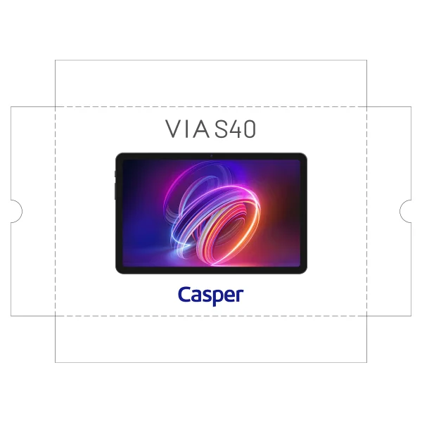 Casper Via S40 128 GB 10.4" Tablet - Görsel 8