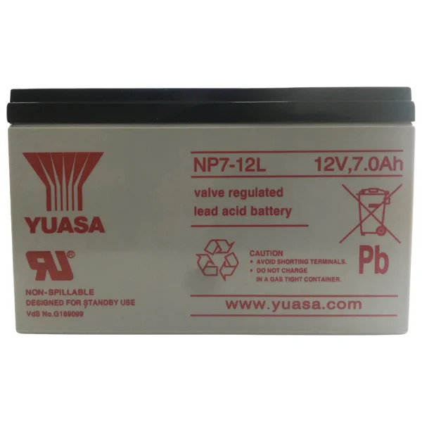 Yuasa NP7-12 12 V 7 Ah Bakımsız Kuru Akü - Görsel 6