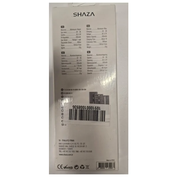 Shaza 50 Parça Şarjlı Hassas Tornavida Seti - LED Işıklı, Mıknatıslı Alüminyum Kasa, Type-C, Telefon PC Vb. Tamir Seti Gri - Görsel 9