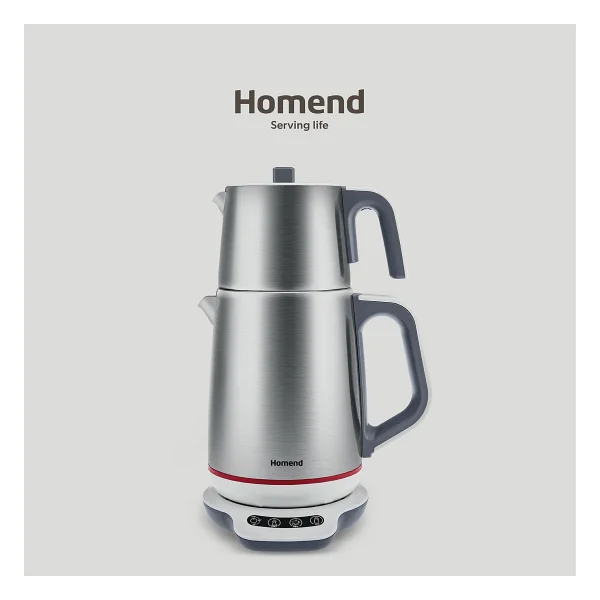 Homend Royaltea 1709h 1800 W Çelik Konuşan Çay Makinesi - Görsel 10