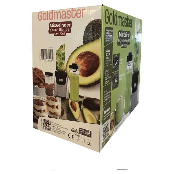 Goldmaster Mixgrind 2in1 Gm-7296 Kişisel Smoothie Blender - Görsel 8