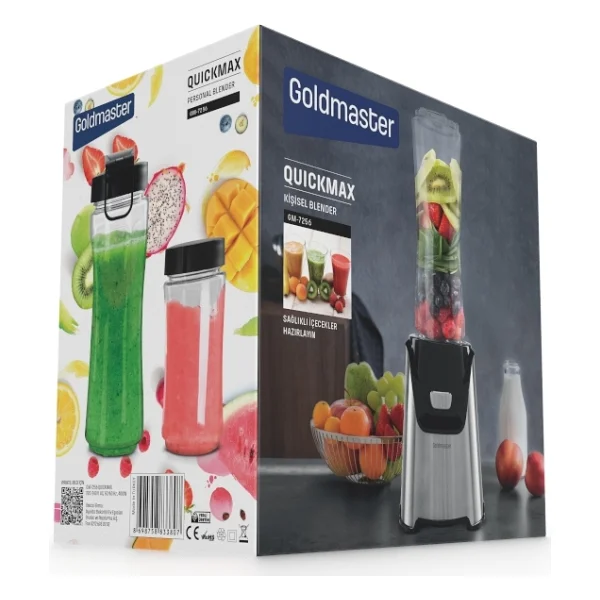 Goldmaster Gm-7256 Quickmax 400 W Kişisel Blender - Görsel 9
