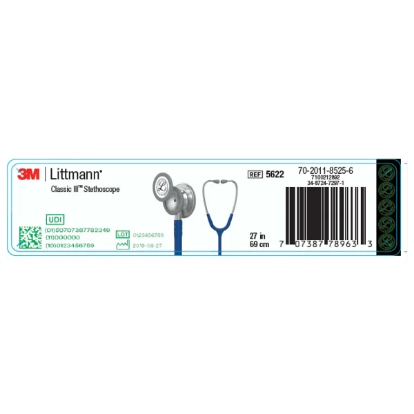 Littmann Classic Iıı 5622 Lacivert Stetoskop - Görsel 4