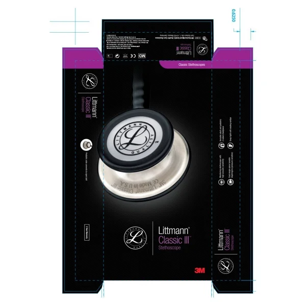 Littmann Classic Iıı 5811 Mat Siyah Stetoskop - Görsel 2