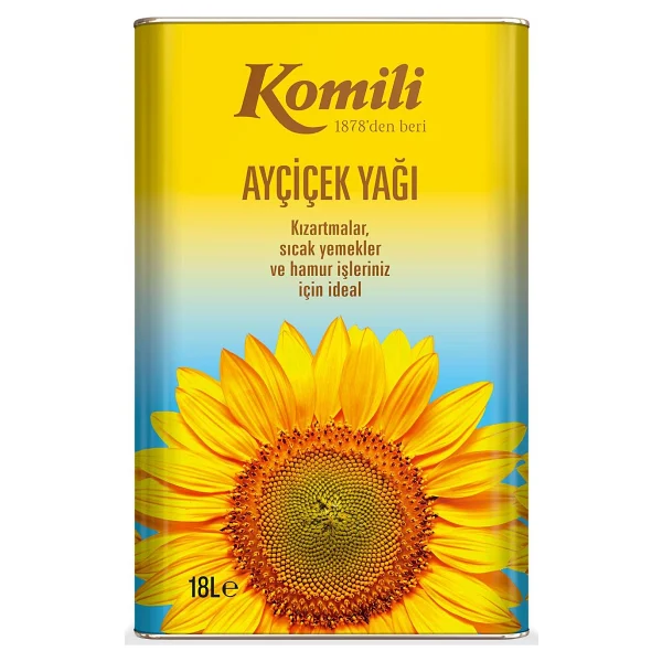 Komili Ayçiçek Yağı 18 Lt - Görsel 4