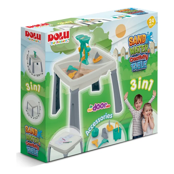 Dolu Su Kum Yaratıcılık Masası - Görsel 5