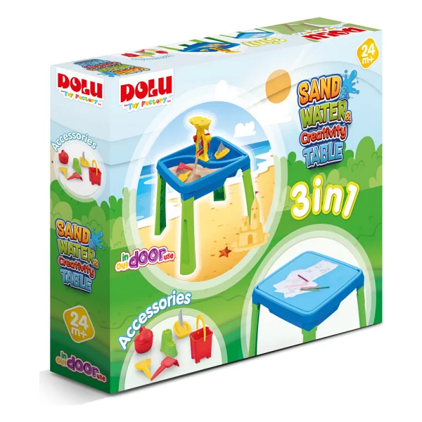 Dolu Su Kum Yaratıcılık Masası - Görsel 6