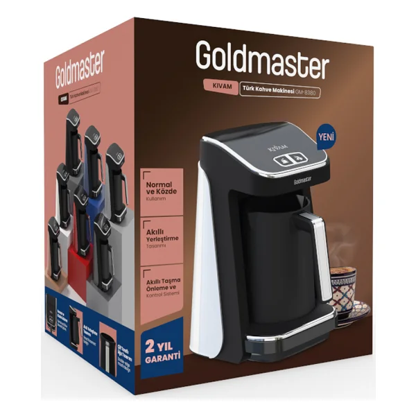 Goldmaster Gm8380 Kıvam Geniş Hazne Türk Kahve Makinesi - Görsel 10