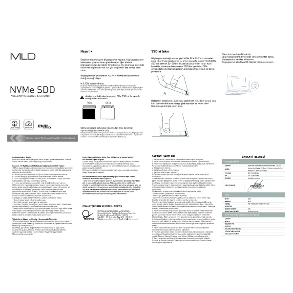 Mld M600 Mld22m600e27-2000 Pcı-Express 4.0 2 TB M.2 SSD - Görsel 6