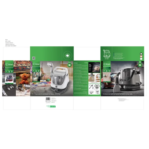 Kiwi Kcc-4320 Koltuk Ve Halı Yıkama Makinesi - Görsel 7