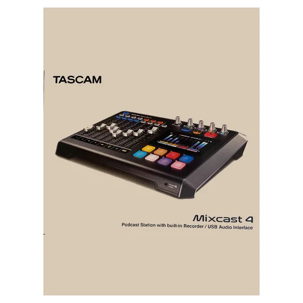 Tascam Mixcast 4 Podcast Mixer - Görsel 6