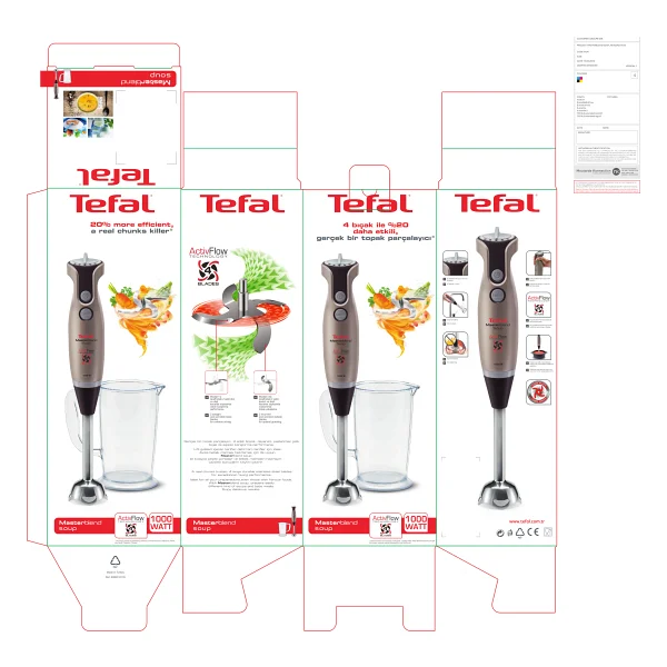 Tefal Masterblend Activflow Power Soup 1000 W Blender - Görsel 9