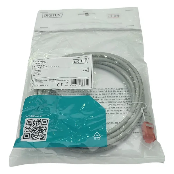 Digitus Dk-1617-050 U-Utp 5 M Gri Cat6 Patch Kablo - Görsel 6