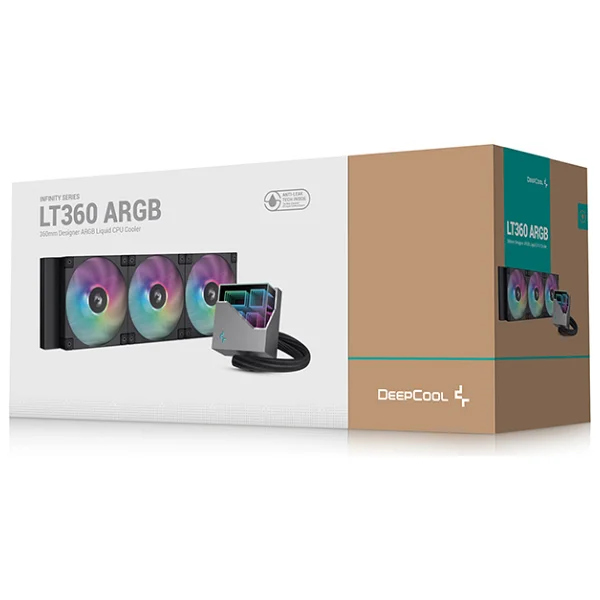 Deepcool Lt360 Argb 360 Mm İşlemci Sıvı Soğutucu - Görsel 2