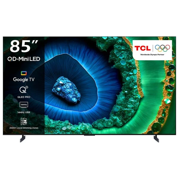 Tcl 85c855 Premium 4K Ultra HD 85" 216 Ekran Uydu Alıcılı Google Smart Mini LED TV - Görsel 2