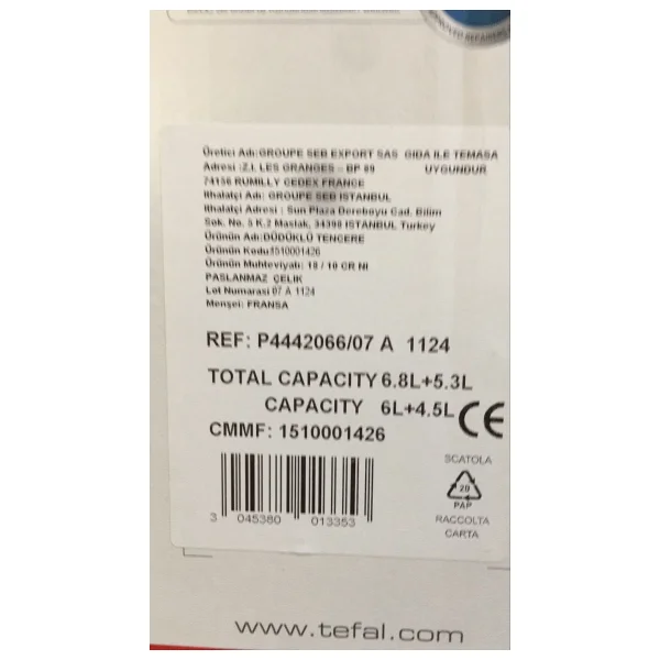 Tefal Clipso Plus Precision 6 Lt + 4.5 Lt Düdüklü Tencere Seti - Görsel 8