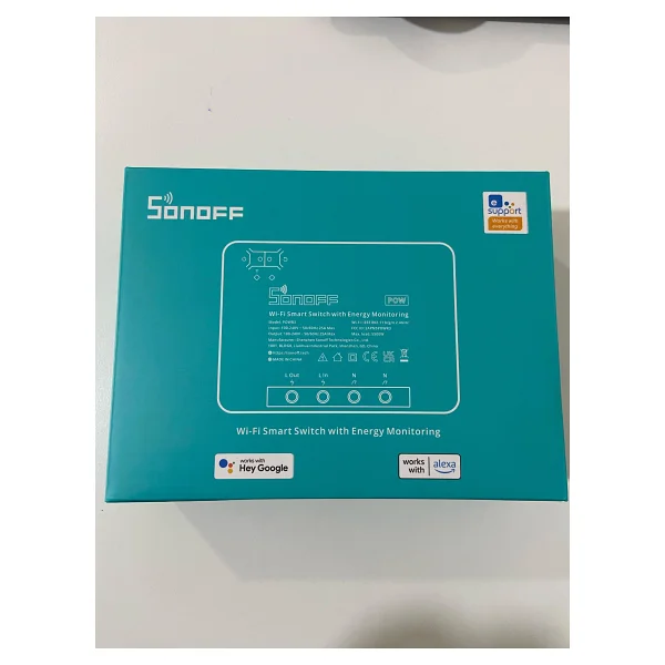Sonoff Pow R3 25ah Güç Ölçerli Akıllı Röle - Görsel 6