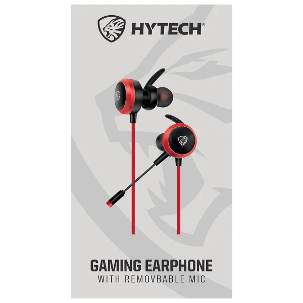 Hytech Hy-Gk2 Kırmızı Kablolu Mikrofonlu Kulak İçi Oyuncu Kulaklığı - Görsel 6