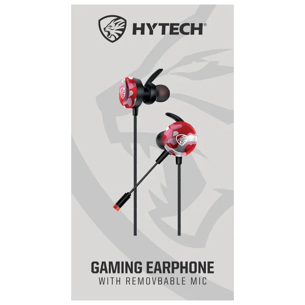 Hytech Hy-Gk4 Kırmızı Kablolu Mikrofonlu Kulak İçi Oyuncu Kulaklığı - Görsel 9
