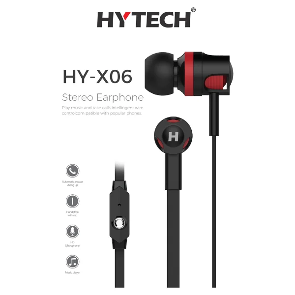 Hytech Hy-X06 Mikrofonlu Kulak İçi Kulaklık - Görsel 4