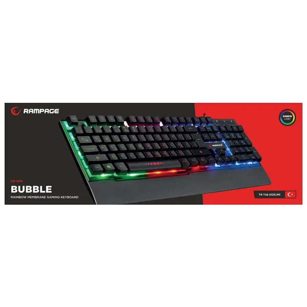 Rampage Kb-R66 Bubble Kablolu Oyuncu Klavyesi - Görsel 8