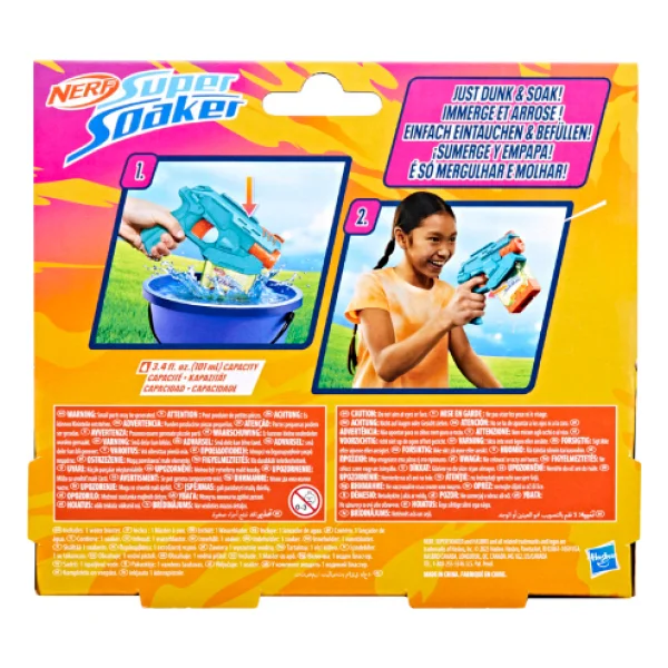 Nerf Super Soaker Mini Dunk-Fill Su Tabancası G0993 - Görsel 7
