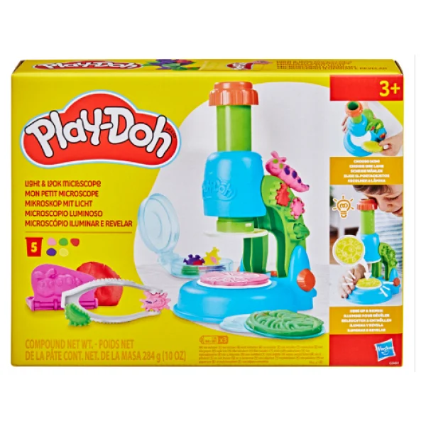 Play-Doh Işıklı Mikroskop Oyun Seti G0494 - Görsel 5