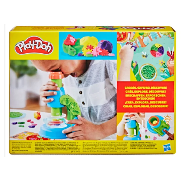 Play-Doh Işıklı Mikroskop Oyun Seti G0494 - Görsel 6