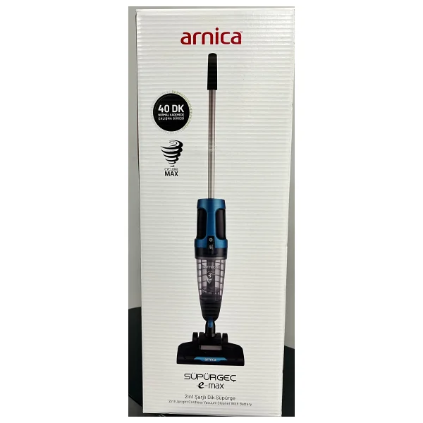 Arnica Süpürgeç E-Max Et11202 2in1 Antrasit Şarjlı Dikey Süpürge - Görsel 4