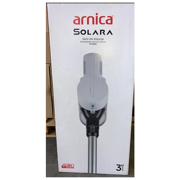 Arnica Solara Et13452 Beyaz Şarjlı Dikey Süpürge - Görsel 9