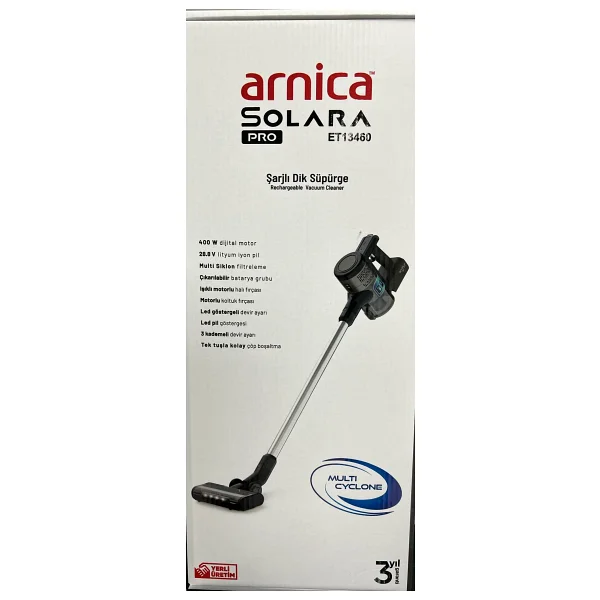 Arnica Solara Pro Et13460 Şarjlı Dikey Süpürge - Görsel 9