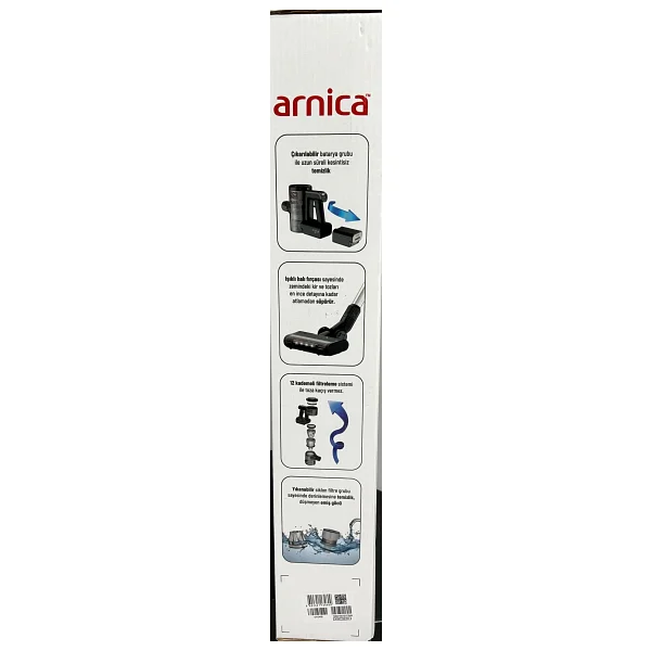 Arnica Solara Pro Et13460 Şarjlı Dikey Süpürge - Görsel 10