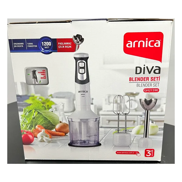 Arnica Diva Gh21590 1200 W Blender Seti - Görsel 7