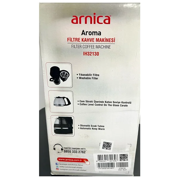Arnica IH32130 Aroma Filtre Kahve Makinesi - Görsel 6