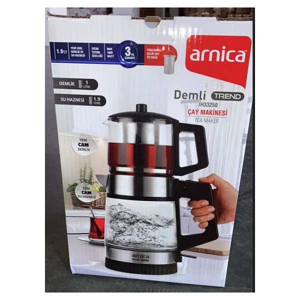 Arnica Ih33250 Demli Trend 1800 W Cam Çay Makinesi - Görsel 5