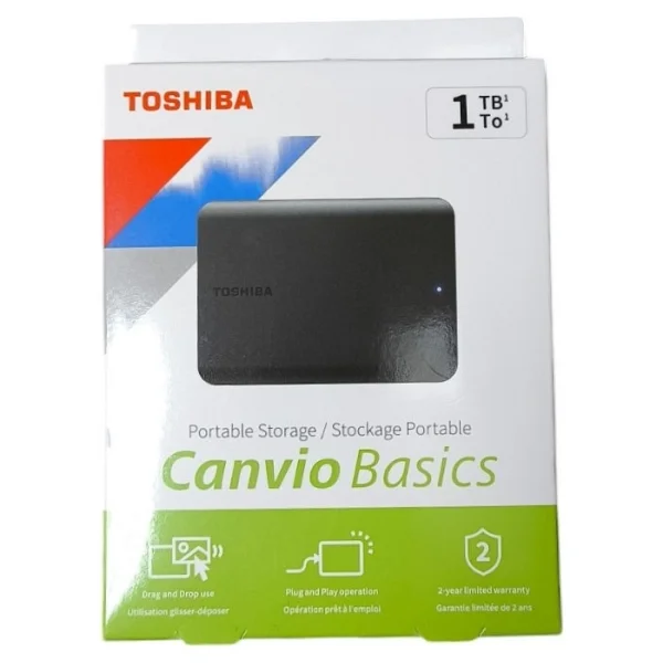 Toshiba Canvio Basics Hdtb510ek3aa USB 3.2 2.5" 1 TB Harici Harddisk - Görsel 5
