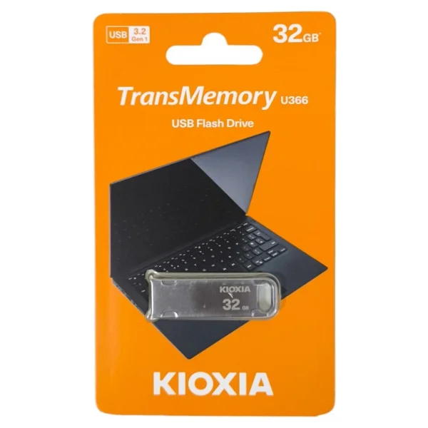 Kioxia 64gb U366 Metal USB 3.2 Gen 1 Flash Bellek - Beyaz - Görsel 4