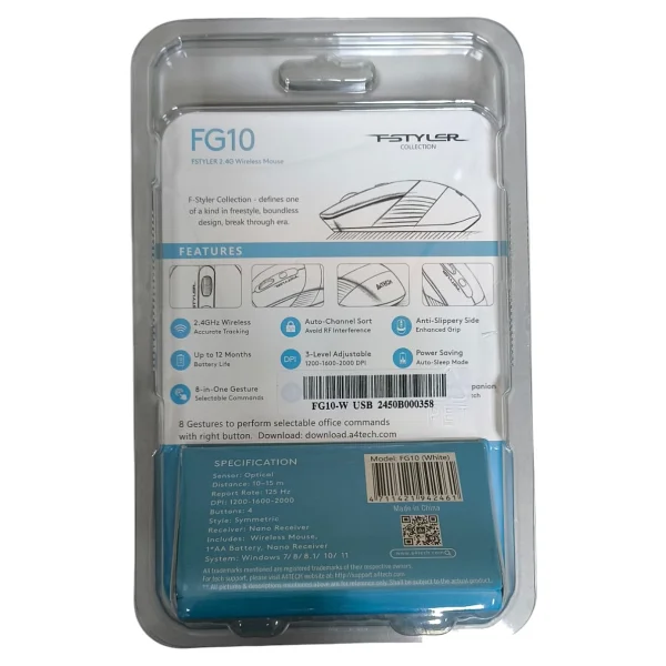 A4 Tech Fg10 Optik Kablosuz Mouse - Görsel 8