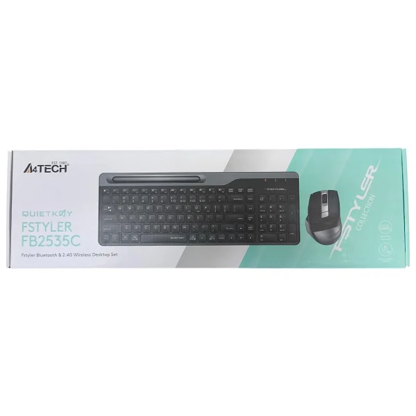 A4 Tech Fb2535c Şarjlı Kablosuz Klavye Mouse Seti - Görsel 5