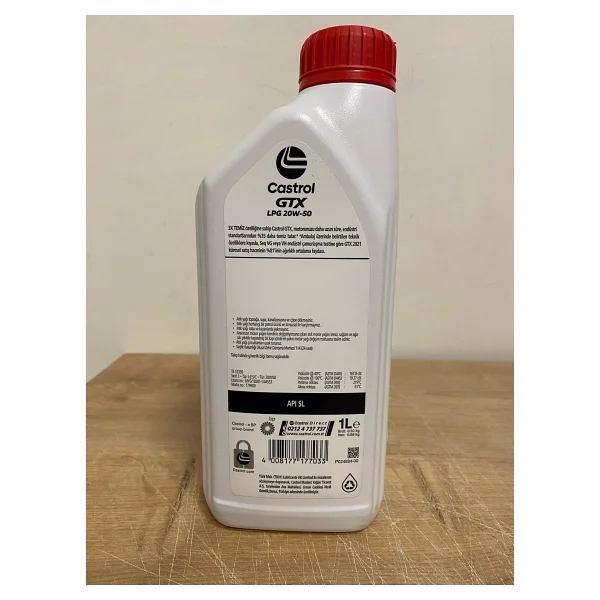 Castrol GTX 20w-50 1 Lt Motor Yağı - Görsel 10