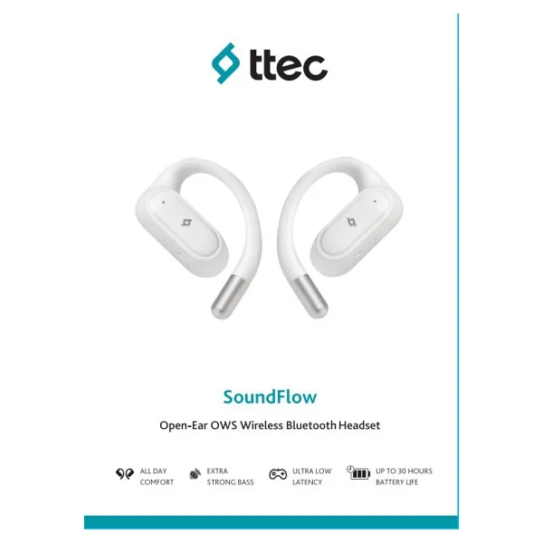 Ttec Soundflow TWS 2km156 TWS Open Ear Bluetooth Kulaklık - Görsel 8