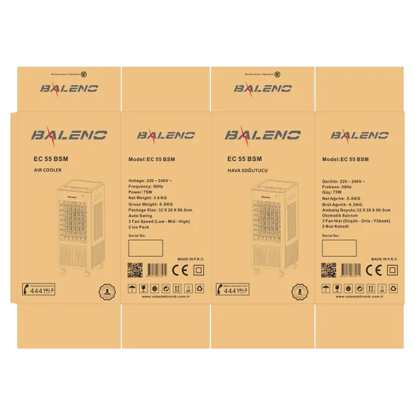 Baleno Ec 55 Bsm Hava Soğutucu - Görsel 8