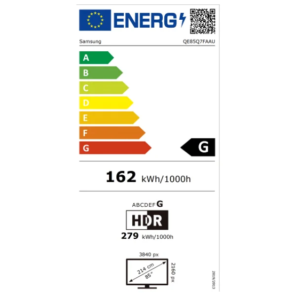 Samsung 85q7f 4K Ultra HD 85" 216 Ekran Uydu Alıcılı Smart QLED TV - Görsel 6