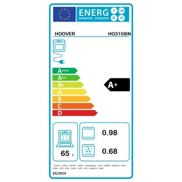 Hoover HO3158IN Inox Ankastre Fırın - Görsel 5