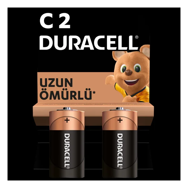 Duracell Alkalin C Orta Boy Pil 2'li - Görsel 9