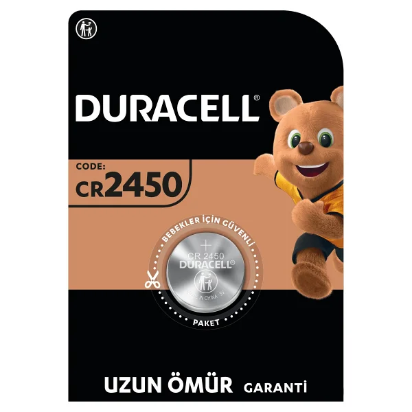 Duracell Cr2450 3v Lityum Düğme Pil - Görsel 8