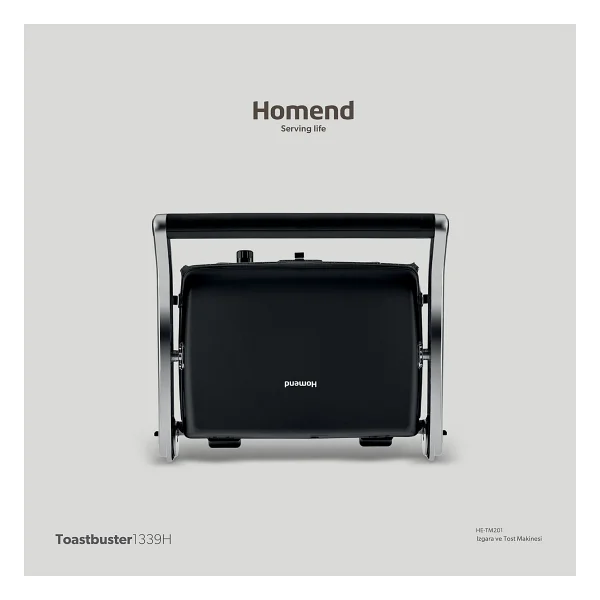 Homend Toastbuster 2000 W Tost Makinesi - Görsel 5