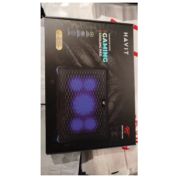 Havit Gamenote F2076 RGB Fanlı 17" Laptop Soğutucu - Görsel 6